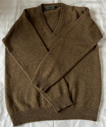 Woolovers brown jumper mens - woolovers,