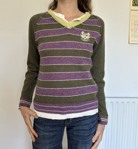 Vintage 100 lambs wool neck - vintage, 100%