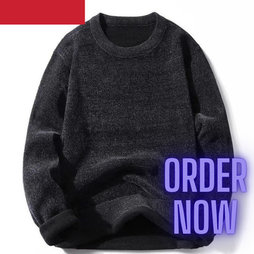 Men wool blend sweater neck - men,