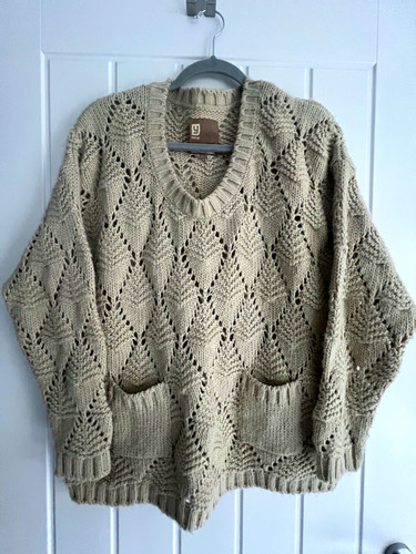 Yaya beige cable knit - yaya,