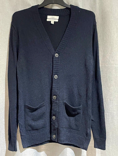 Navy blue lambswool - m&s,
