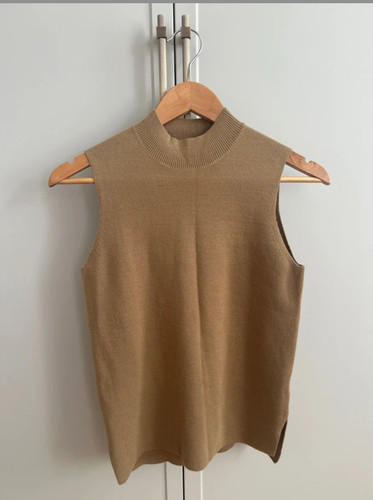 Uniqlo wool mix jumper - wool, vest