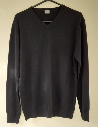 Gents black ping v neck - gents, v-neck