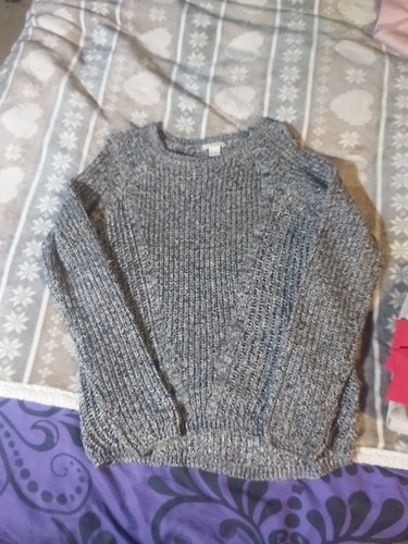 Dark grey wool knitted - h&m,