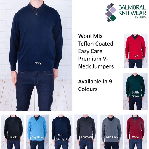 Jumper plain mens - plain, v