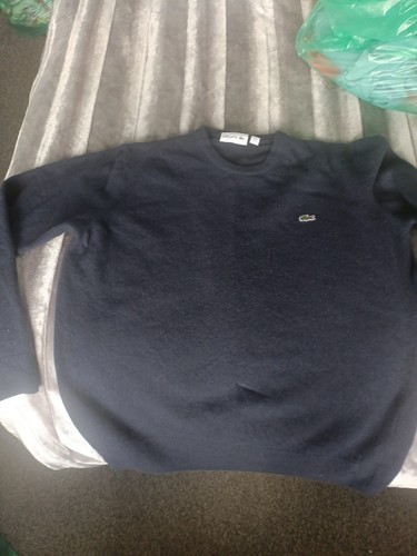 Lacoste men navy - navy, wool