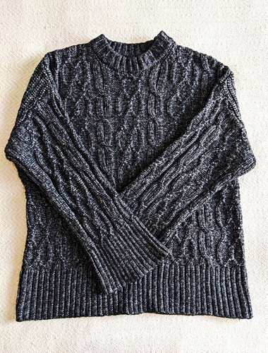 Divided grey cable knit - h&m,