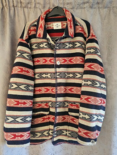 Blue family men wool - blue, knit