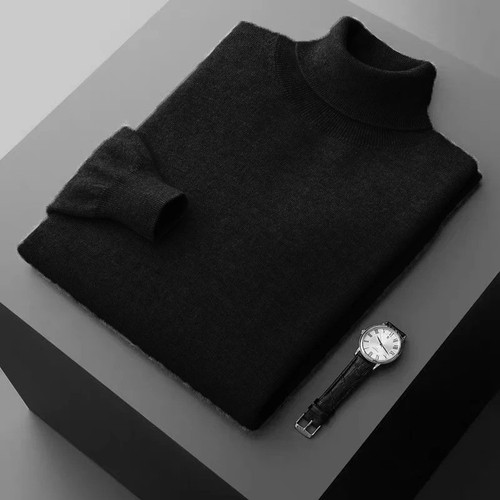 Mens thick turtleneck sweater - turtleneck,