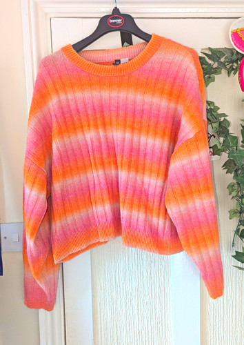 Divided pink orange white - h&m,