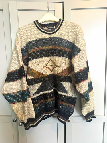 Santiago unisex wool - unisex, striped