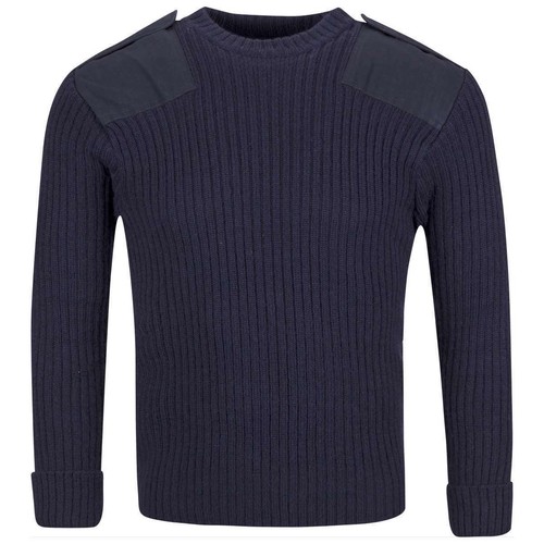 British nato navy blue wool - navy,