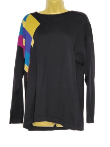 Vintage black wool - vintage,