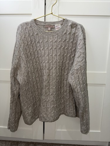 Wool cable knit long - wool,