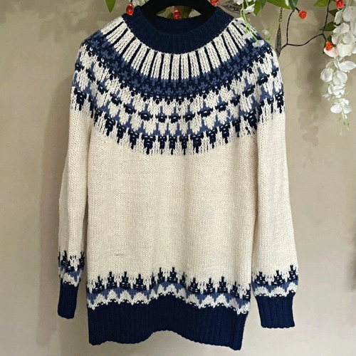 Fatface women fair isle crew - women's,