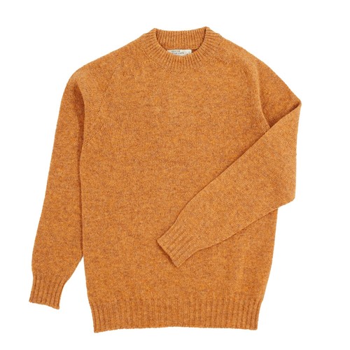 Modern fit shetland crew neck - fit,