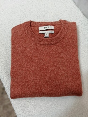 Extra fine lambswool burnt - extra,