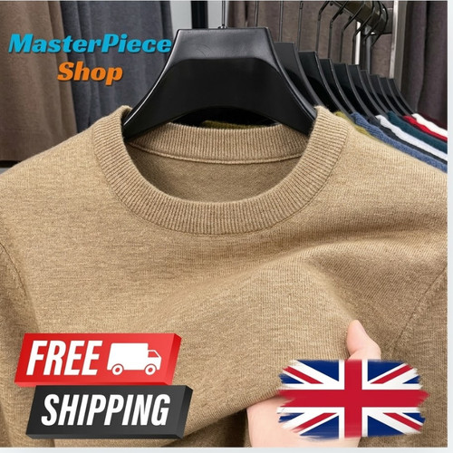 Men wool jumper soft - men's,