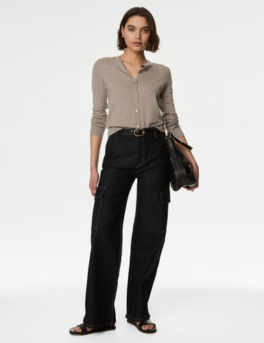 Marks spencer womens merino - &,