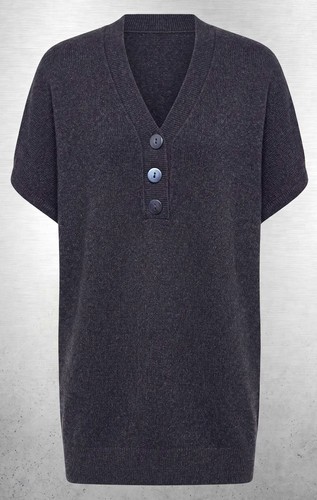 Freesia women black - black, v-neck