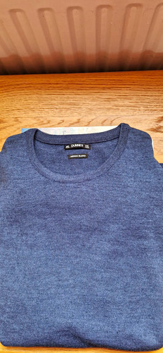 Dunnes men blue merino - men's, wool