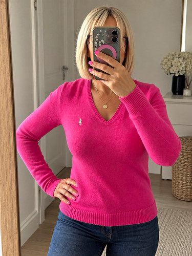 Ralph lauren sport pink neck - lauren,
