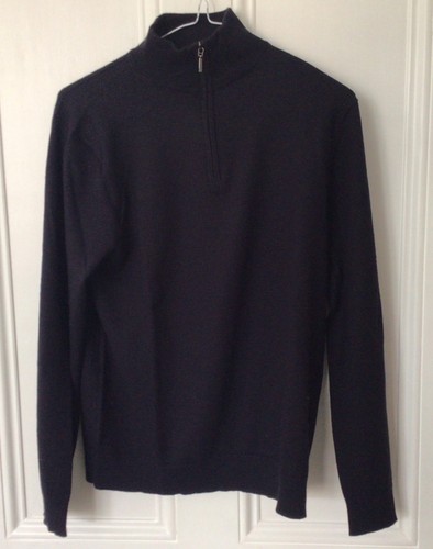 Quarter zip merino jumper - quarter,