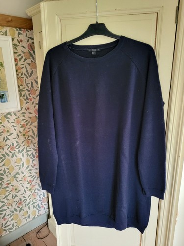 Cos merino wool jumper - jumper, navy