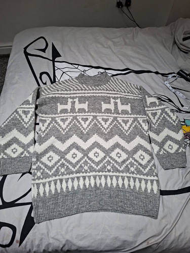Jumper womens medium grey - h&m,