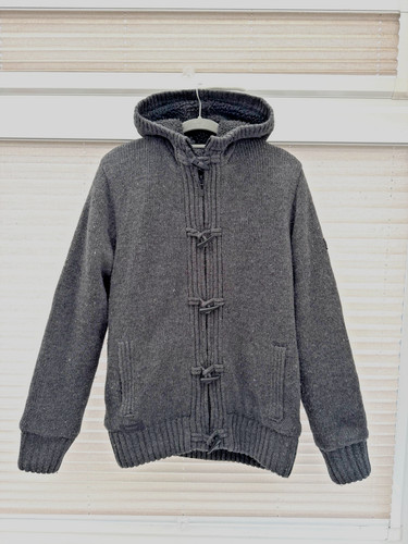 Mens cardigan charcoal - mens,