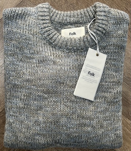 Folk woodsman silver grey - silver/grey, wool