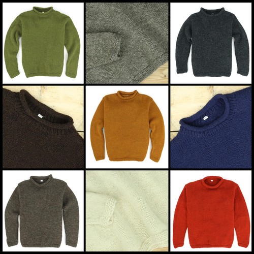 Hand knitted wool - hand,