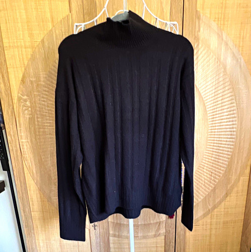 Crew black rib knit - j.crew,