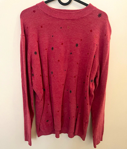 Etoile pink star print - star,