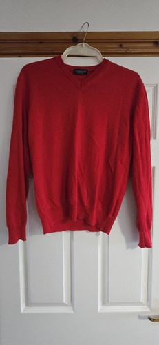Lorenzo magni red neck knit - lorenzo,