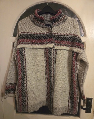 Zara knit grey aztec - knit,