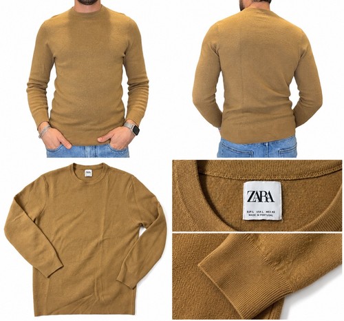 Zara men camel - men’s, blend