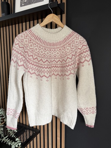 Joules wool blend fairisle