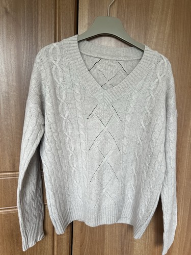 Pure fine wool light - light, grey