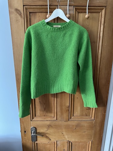 Celine green wool crew - celine, neck