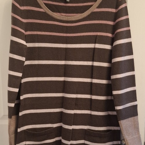 Laura ashley striped knit - laura,